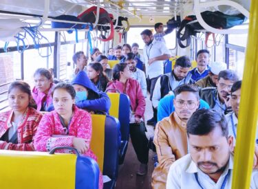 Students in Bus