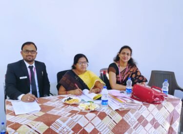 External Examiner with College Faculty